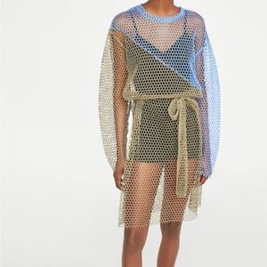 Zara mesh tunic